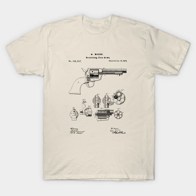 Revolver Patent T-Shirt by Woah_Jonny